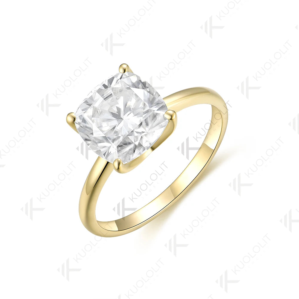 Moissanite Engagement Ring – kuololitjewelry