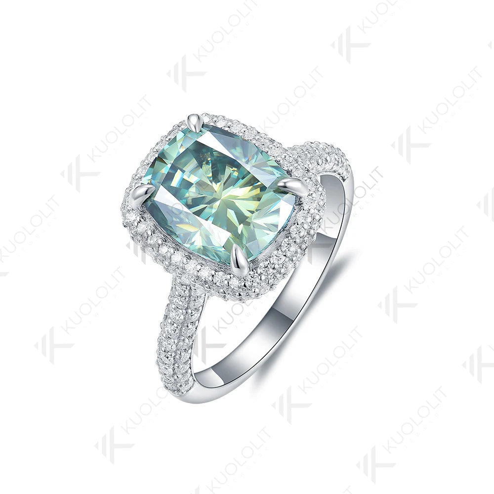 Moissanite Engagement Ring – kuololitjewelry