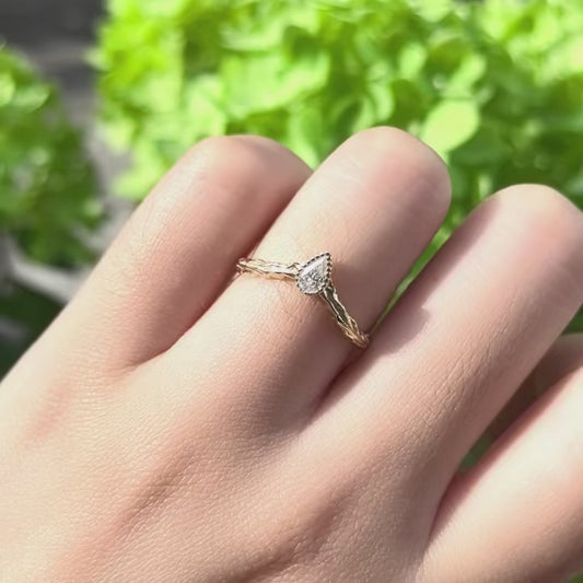 Kuololit 0.35ct Lab Grown Diamond Band Ring for Men Women Solid 585 14K 10K Silver Yellow Gold for Wedding Anniversary Christmas